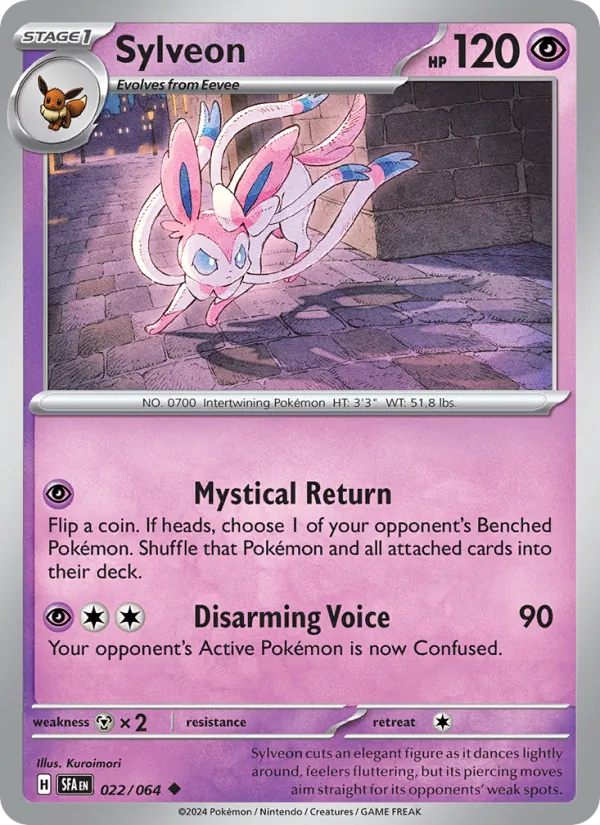 Sylveon 022/64 Shrouded Fable