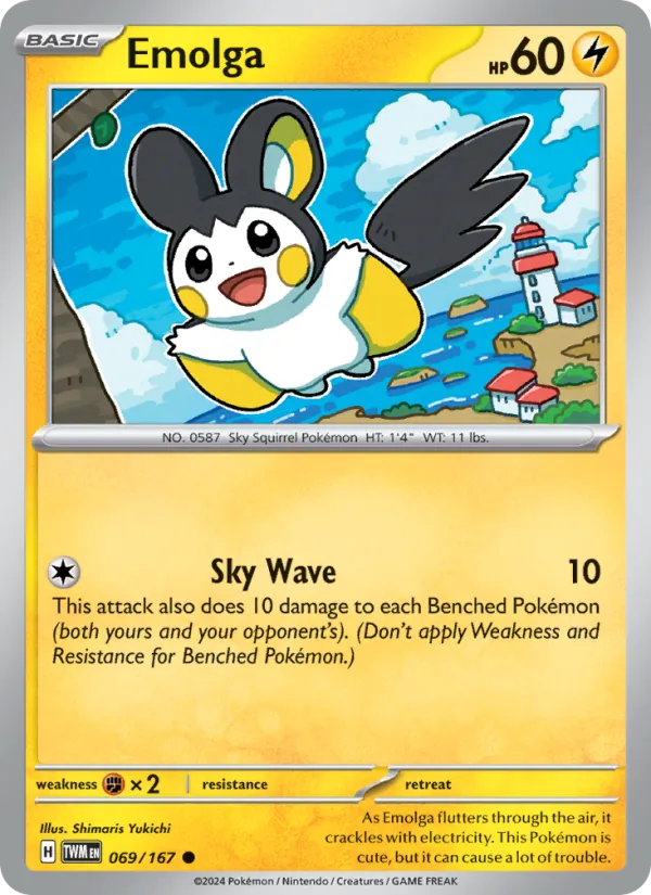 Emolga 069/167 Twilight Masquerade