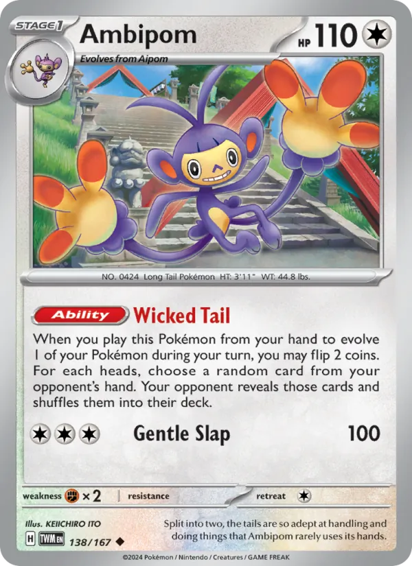 Ambipom 138/167 Twilight Masquerade