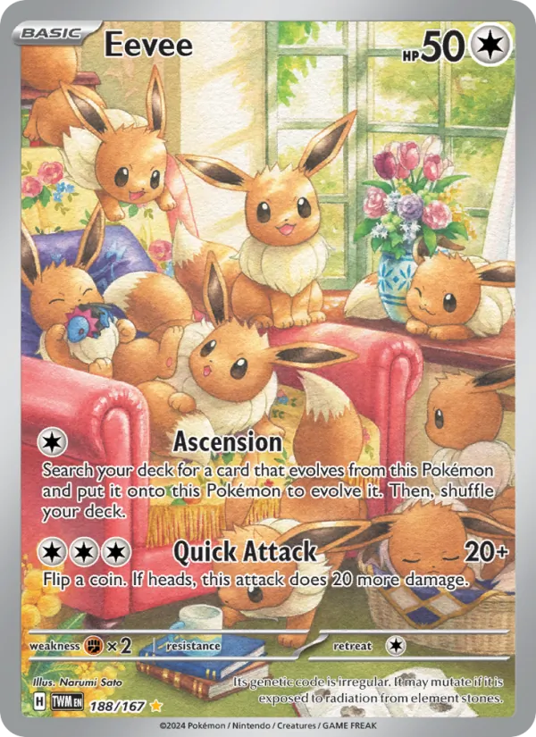 Eevee 188/167 Twilight Masquerade
