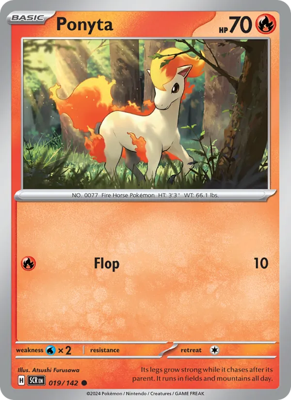 Ponyta 019/142 Stellar Crown