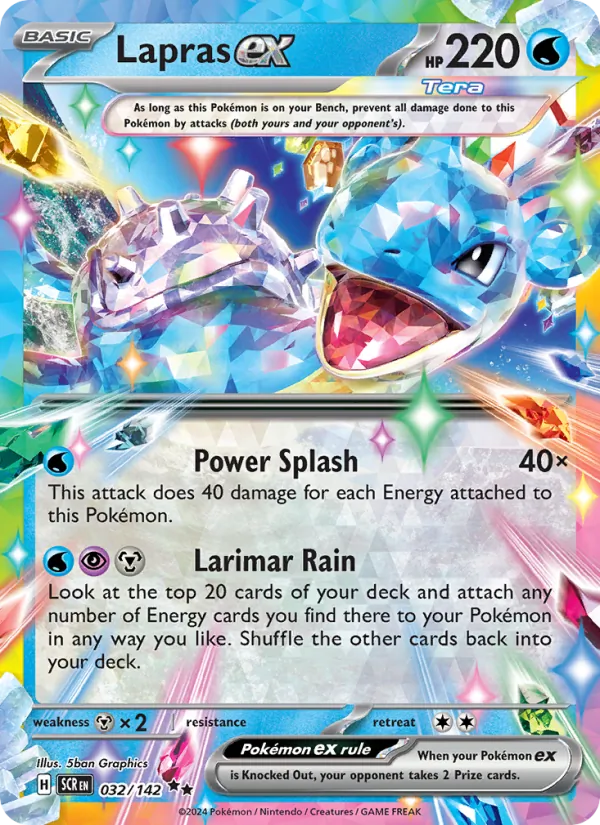 Lapras ex 032/142 Stellar Crown