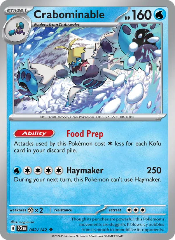 Crabominable 042/142 Stellar Crown