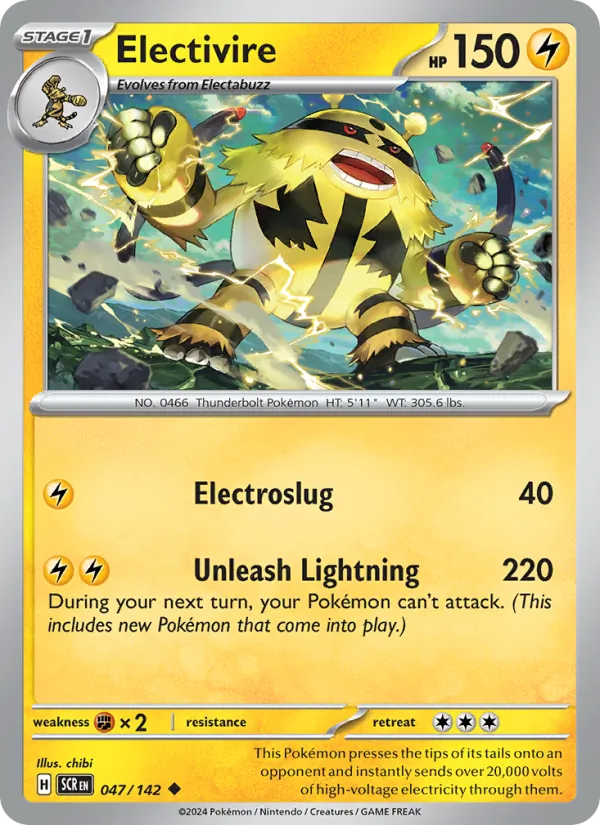 Electivire 047/142 Stellar Crown