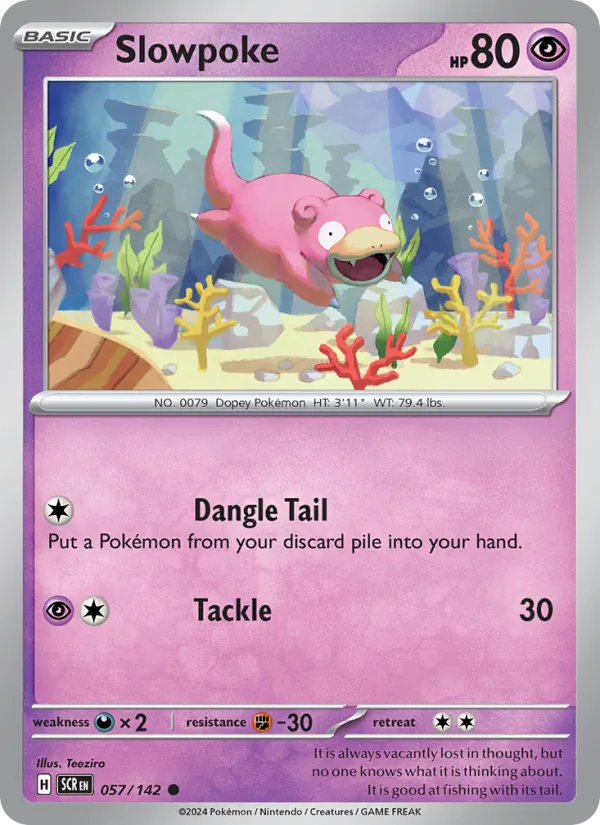 Slowpoke 057/142 Stellar Crown
