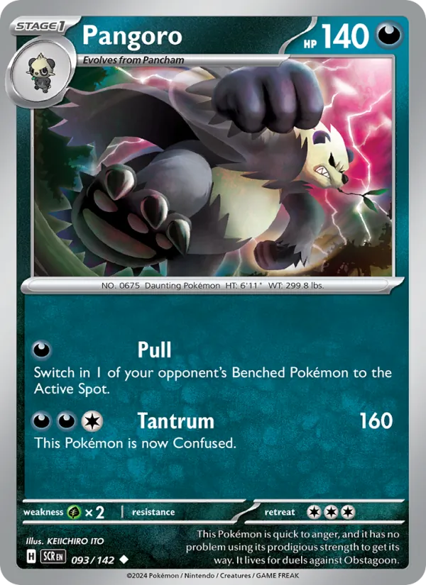 Pangoro 093/142 Stellar Crown