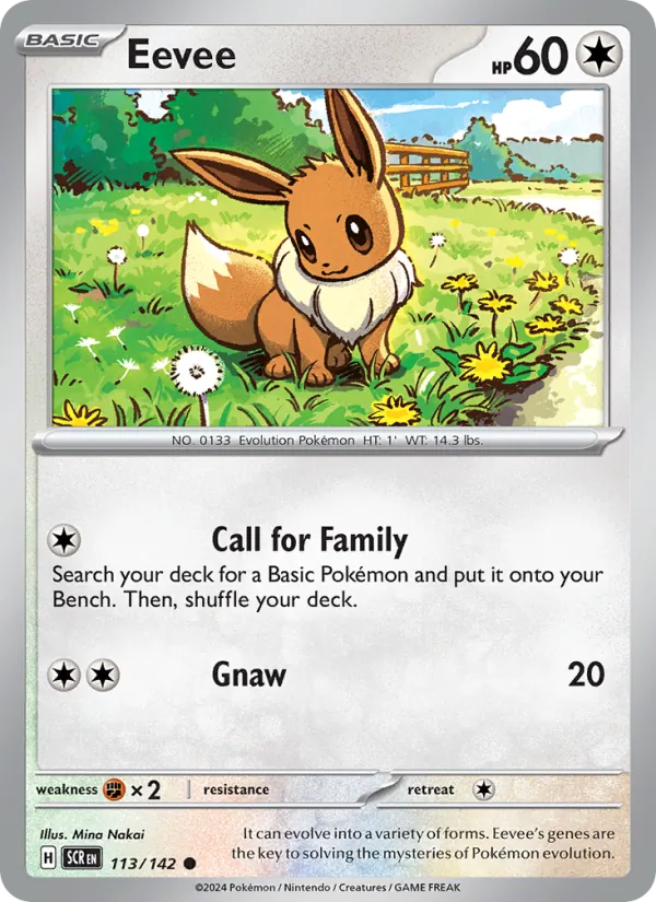 Eevee 113/142 Stellar Crown