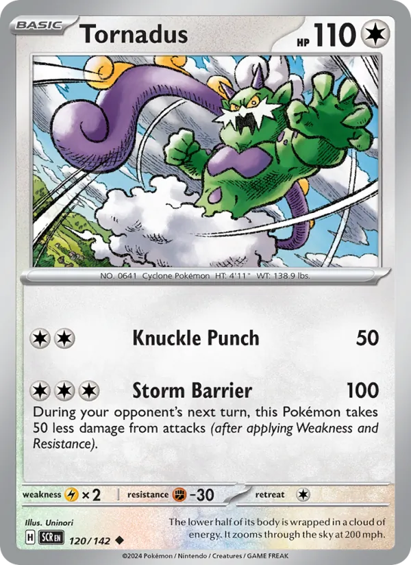 Tornadus 120/142 Stellar Crown
