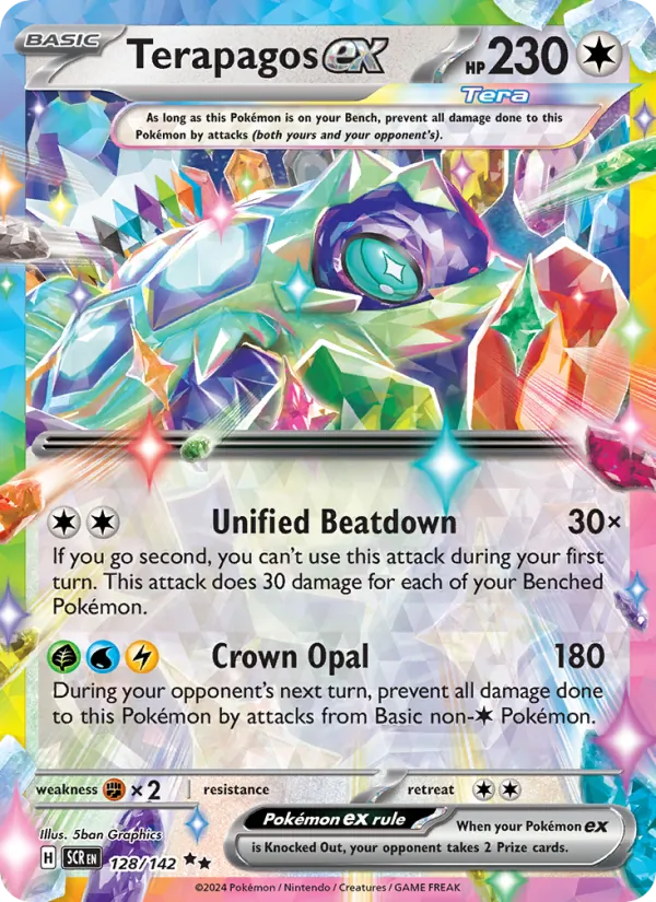 Terapagos ex 128/142 Stellar Crown