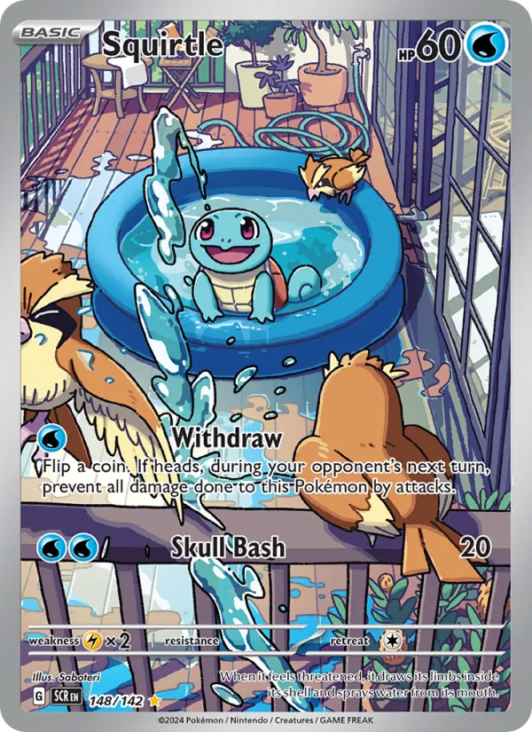 Squirtle 148/142 Stellar Crown