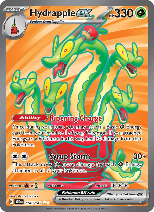 Hydrapple ex 156/142 Stellar Crown