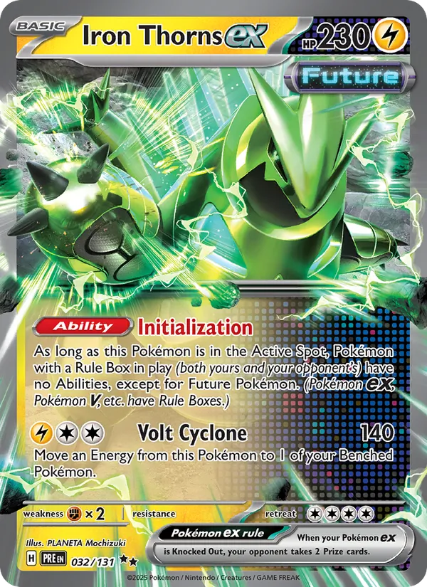Iron Thorns ex 032/131 Prismatic Evolutions