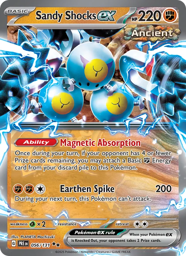 Sandy Shocks ex 056/131 Prismatic Evolutions
