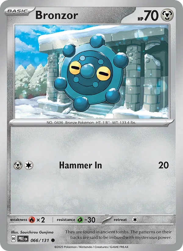 Bronzor 066/131 Prismatic Evolutions