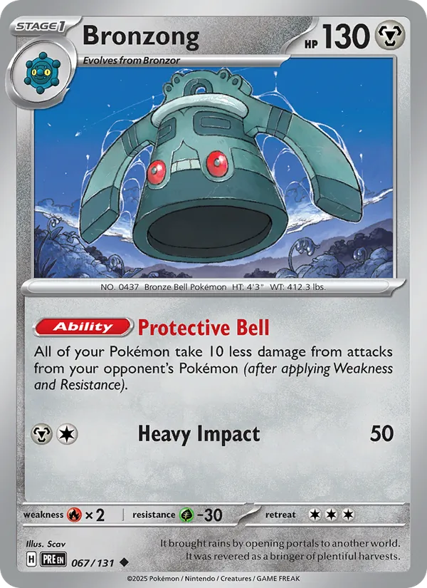 Bronzong 067/131 Prismatic Evolutions