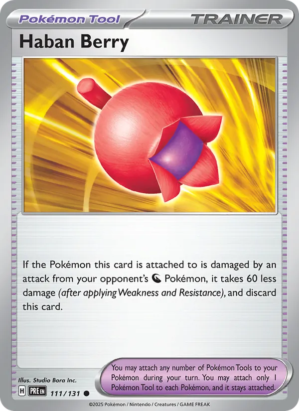 Haban Berry 111/131 Prismatic Evolutions