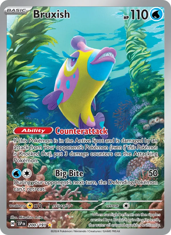 Bruxish 200/191 Surging Sparks