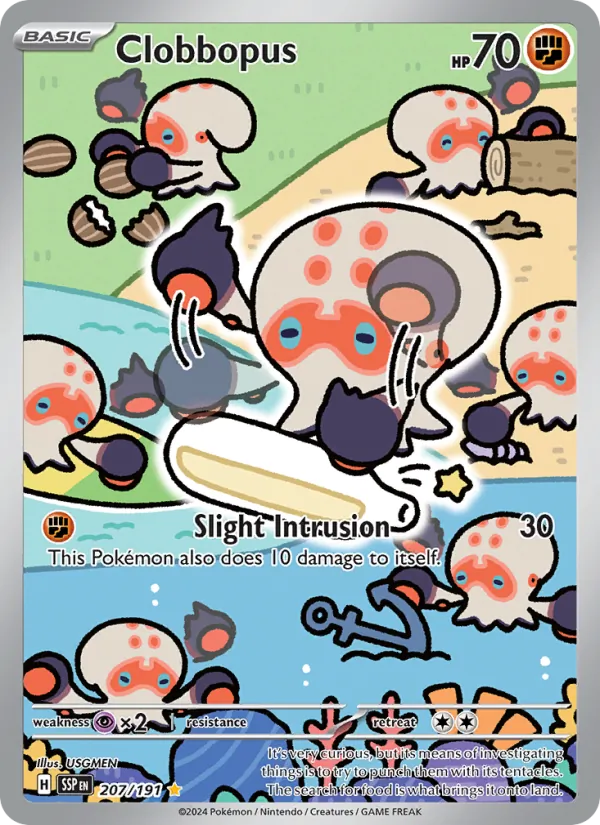 Clobbopus 207/191 Surging Sparks