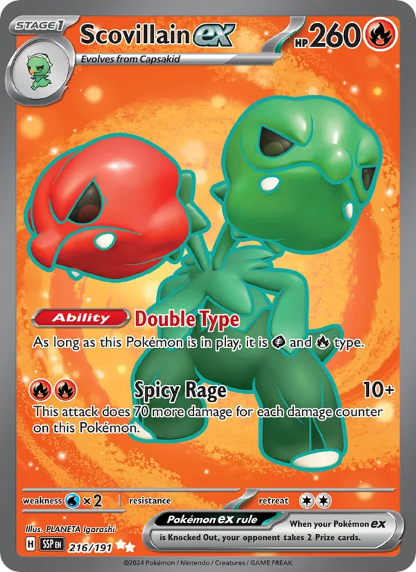 Scovillain ex 216/191 Surging Sparks