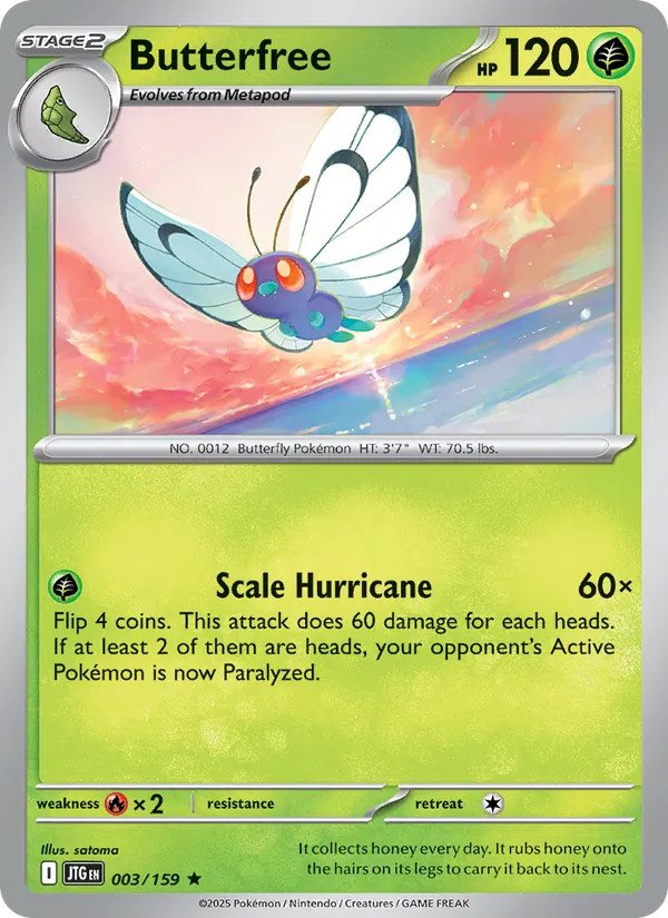 Butterfree 003/159 Journey Together