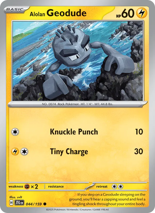 Alolan Geodude 044/159 Journey Together