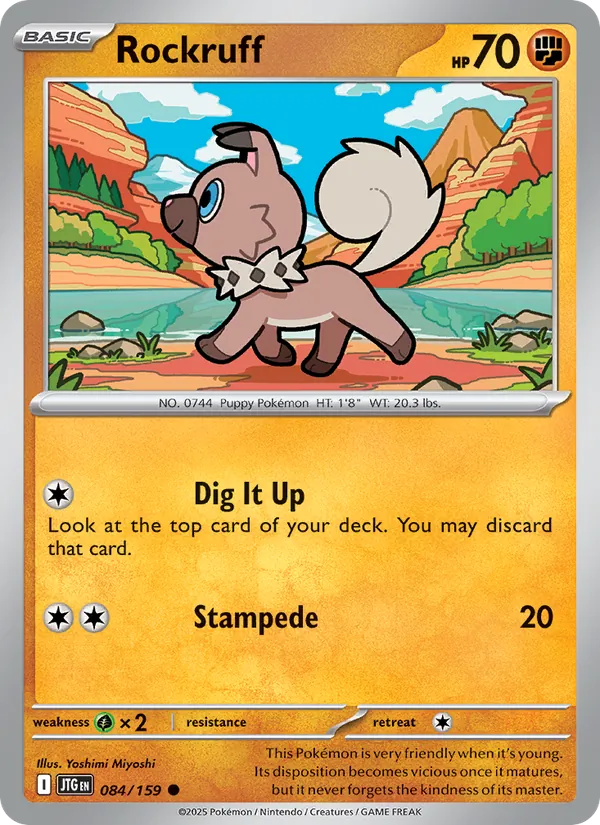 Rockruff 084/159 Journey Together