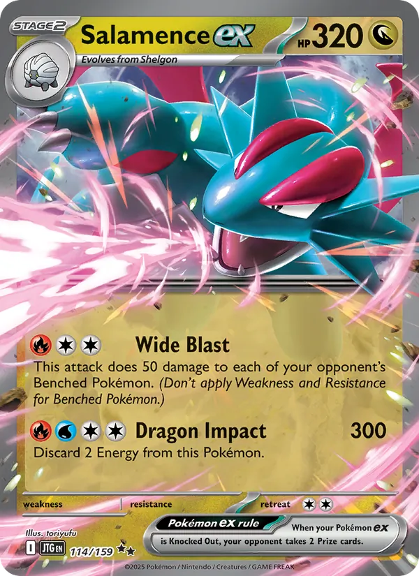 Salamence ex 114/159 Journey Together