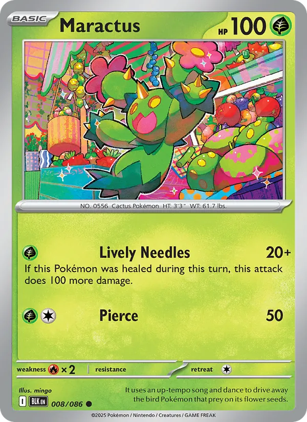 Maractus 008/86 Black Bolt