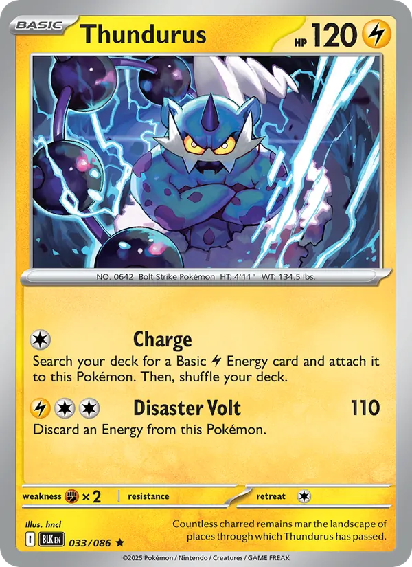 Thundurus 033/86 Black Bolt