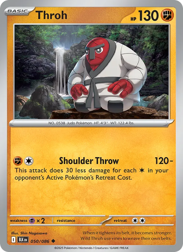 Throh 050/86 Black Bolt