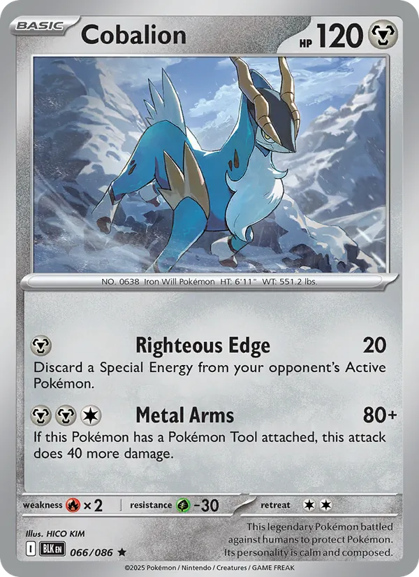 Cobalion 066/86 Black Bolt