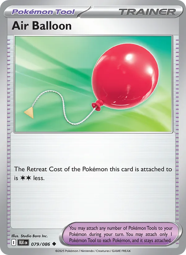 Air Balloon 079/86 Black Bolt
