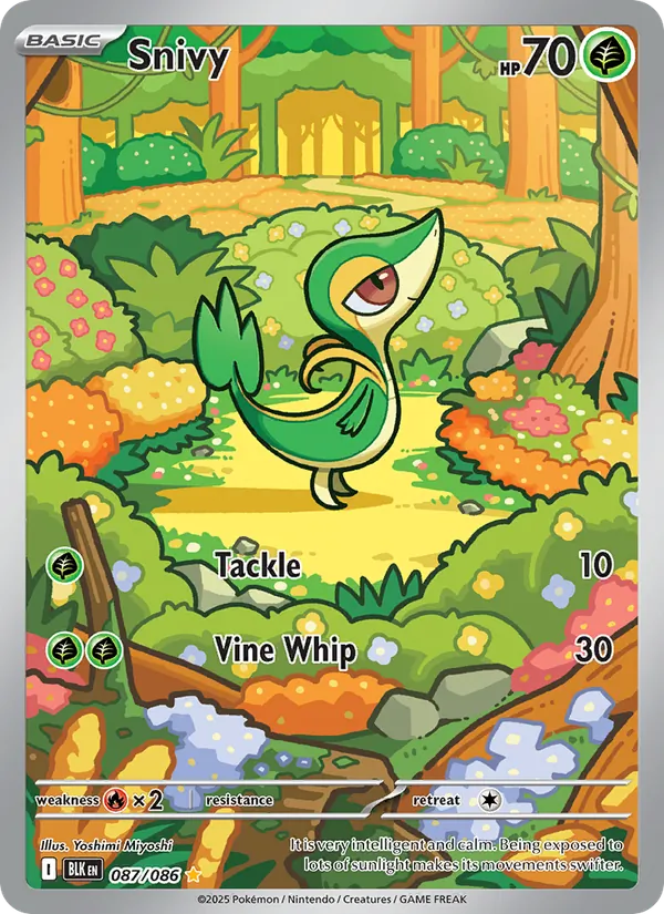 Snivy 087/86 Black Bolt