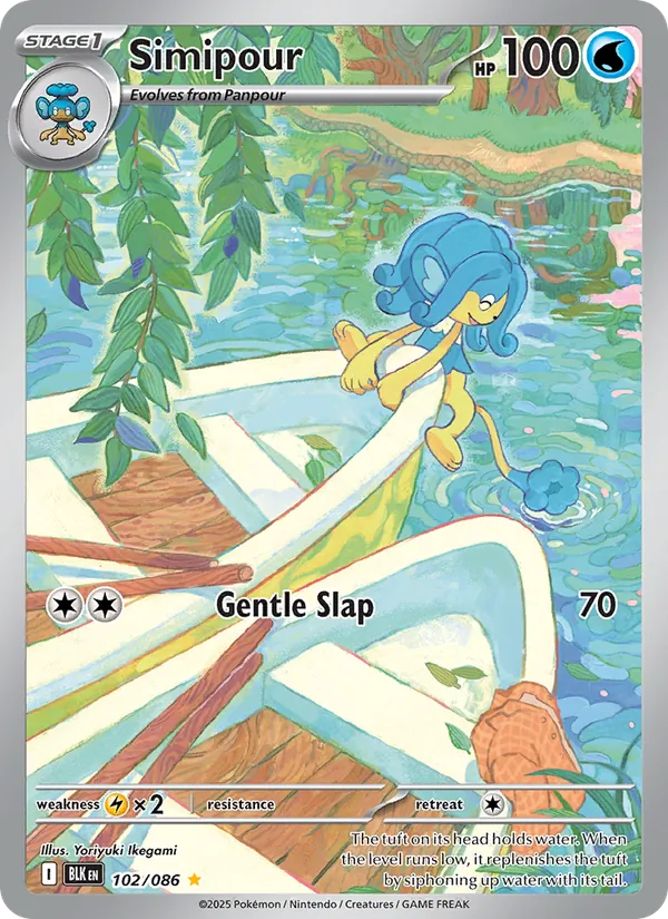 Simipour 102/86 Black Bolt