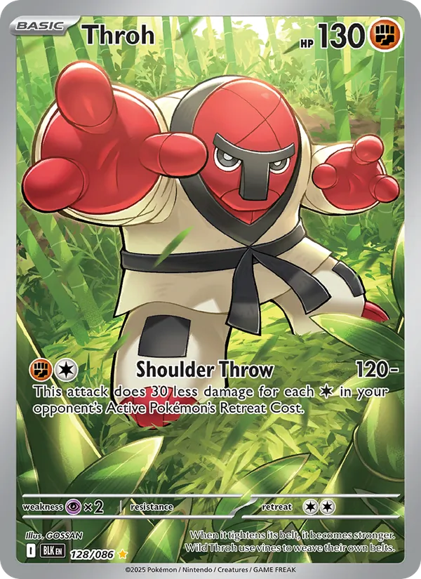 Throh 128/86 Black Bolt