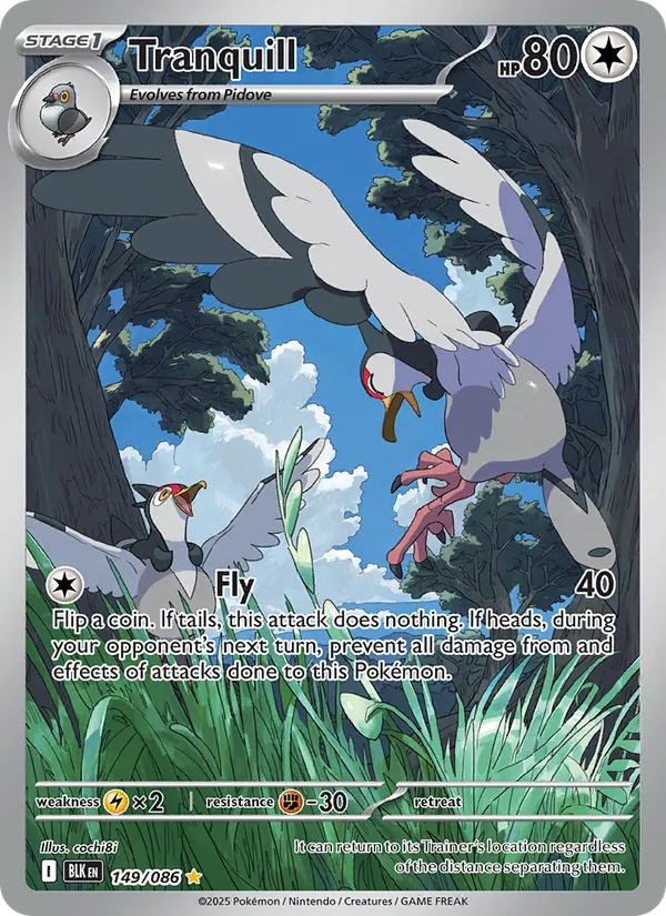 Tranquill 149/86 Black Bolt