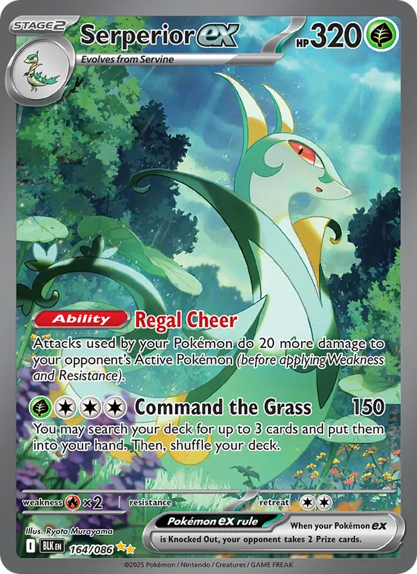 Serperior ex 164/86 Black Bolt