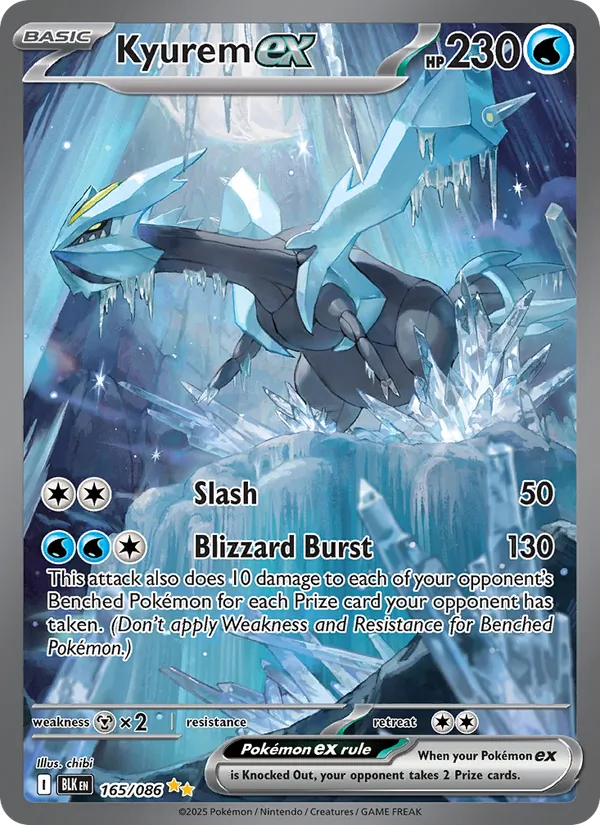 Kyurem ex 165/86 Black Bolt