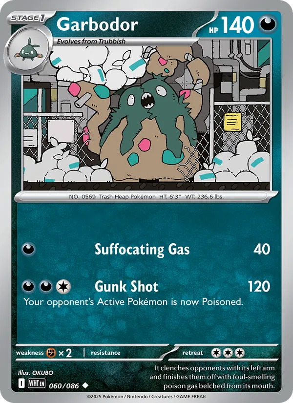 Garbodor 060/86 White Flare