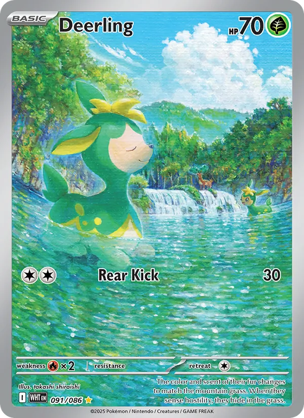 Deerling 091/86 White Flare