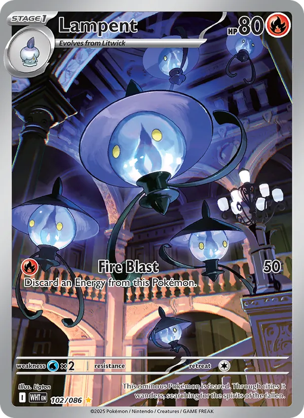 Lampent 102/86 White Flare