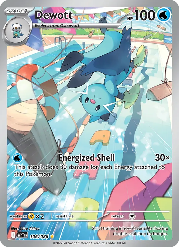 Dewott 106/86 White Flare