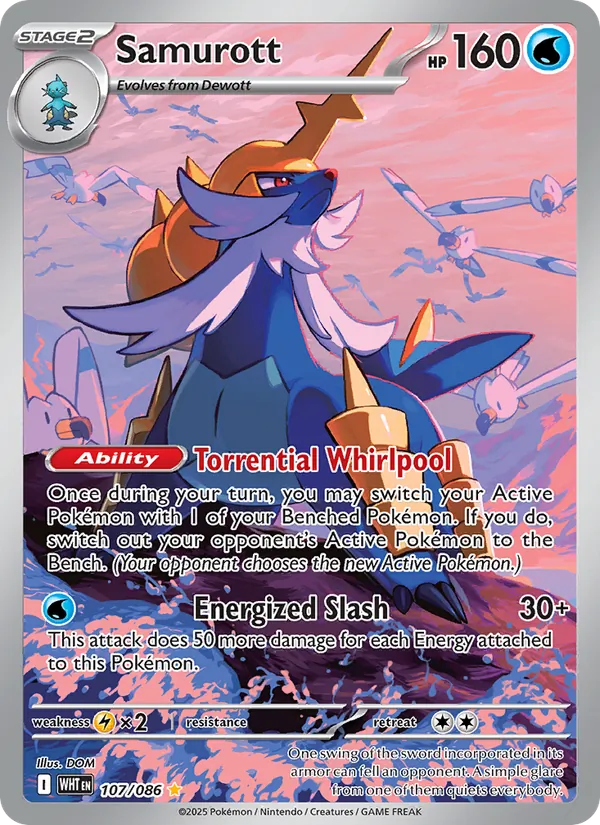 Samurott 107/86 White Flare