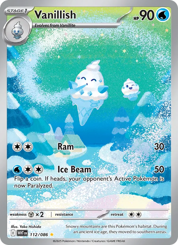 Vanillish 112/86 White Flare