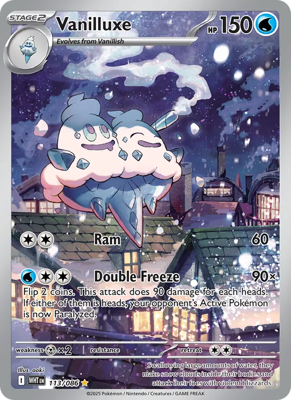 Vanilluxe 113/86 White Flare