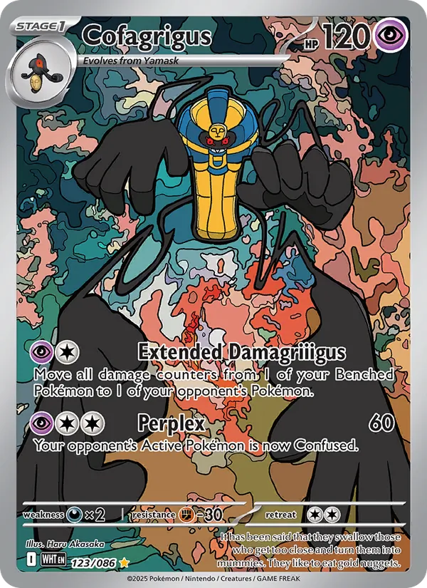 Cofagrigus 123/86 White Flare