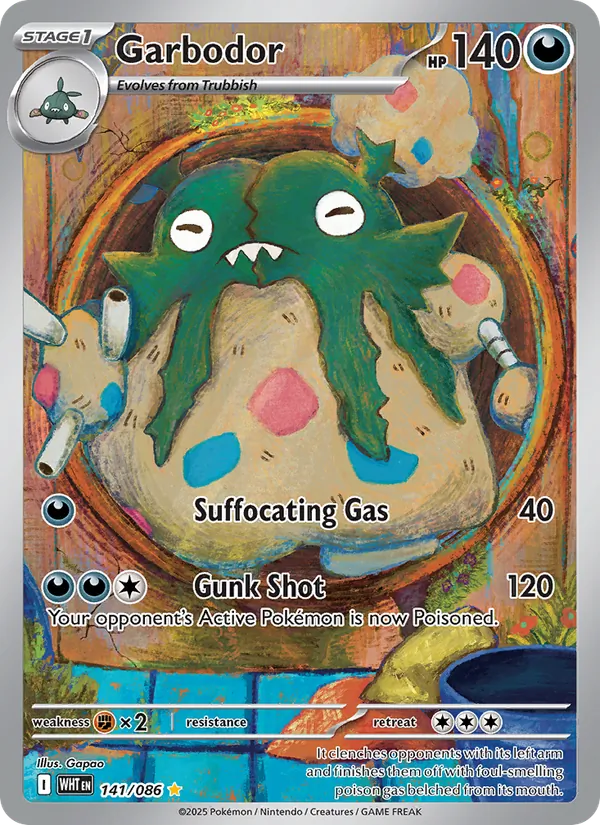 Garbodor 141/86 White Flare