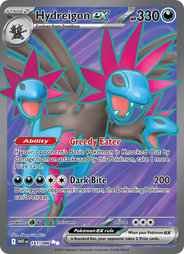 Hydreigon ex 161/86 White Flare