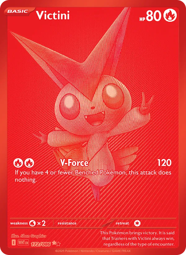 Victini 172/86 White Flare