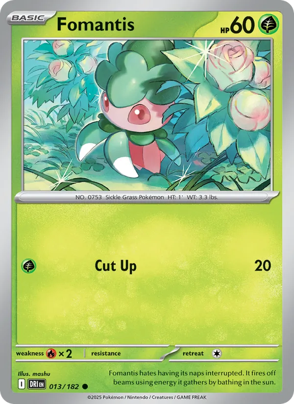 Fomantis 013/182 Destined Rivals
